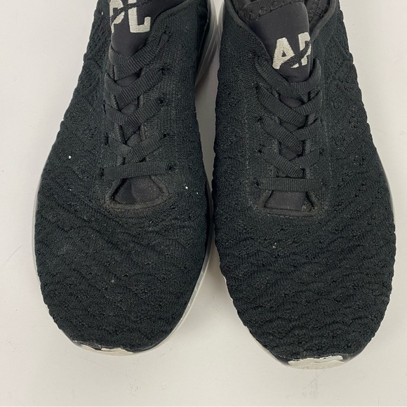 APL Black Knit Sneakers Athletic techloom pro running workout - Picture 3 of 6